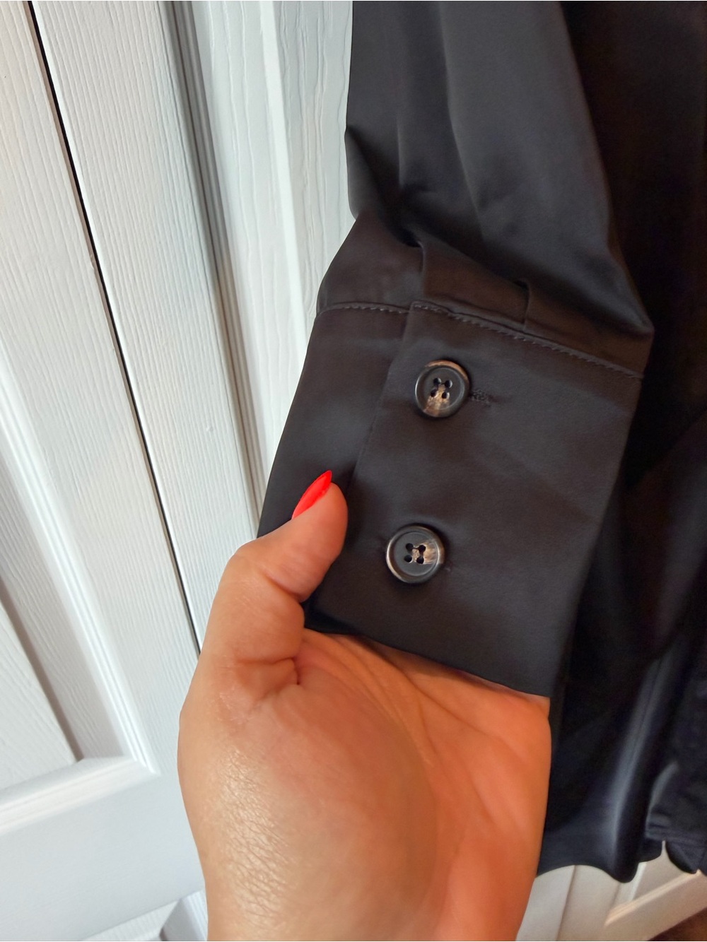 Black shirt dress - Picture 5 of 8